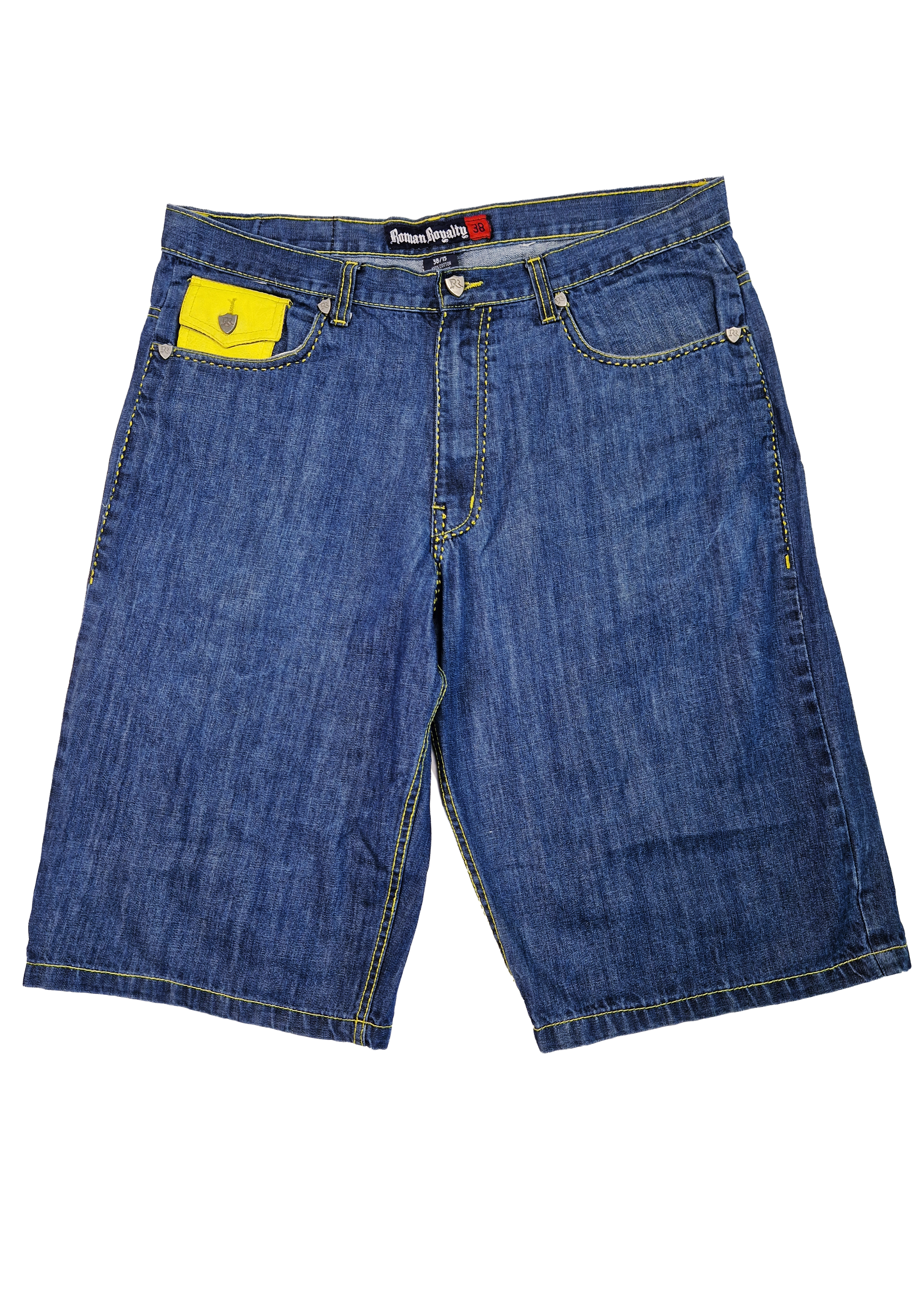 SHORT JEANS RR ROMAN ROYALTY 38/15 BLEU