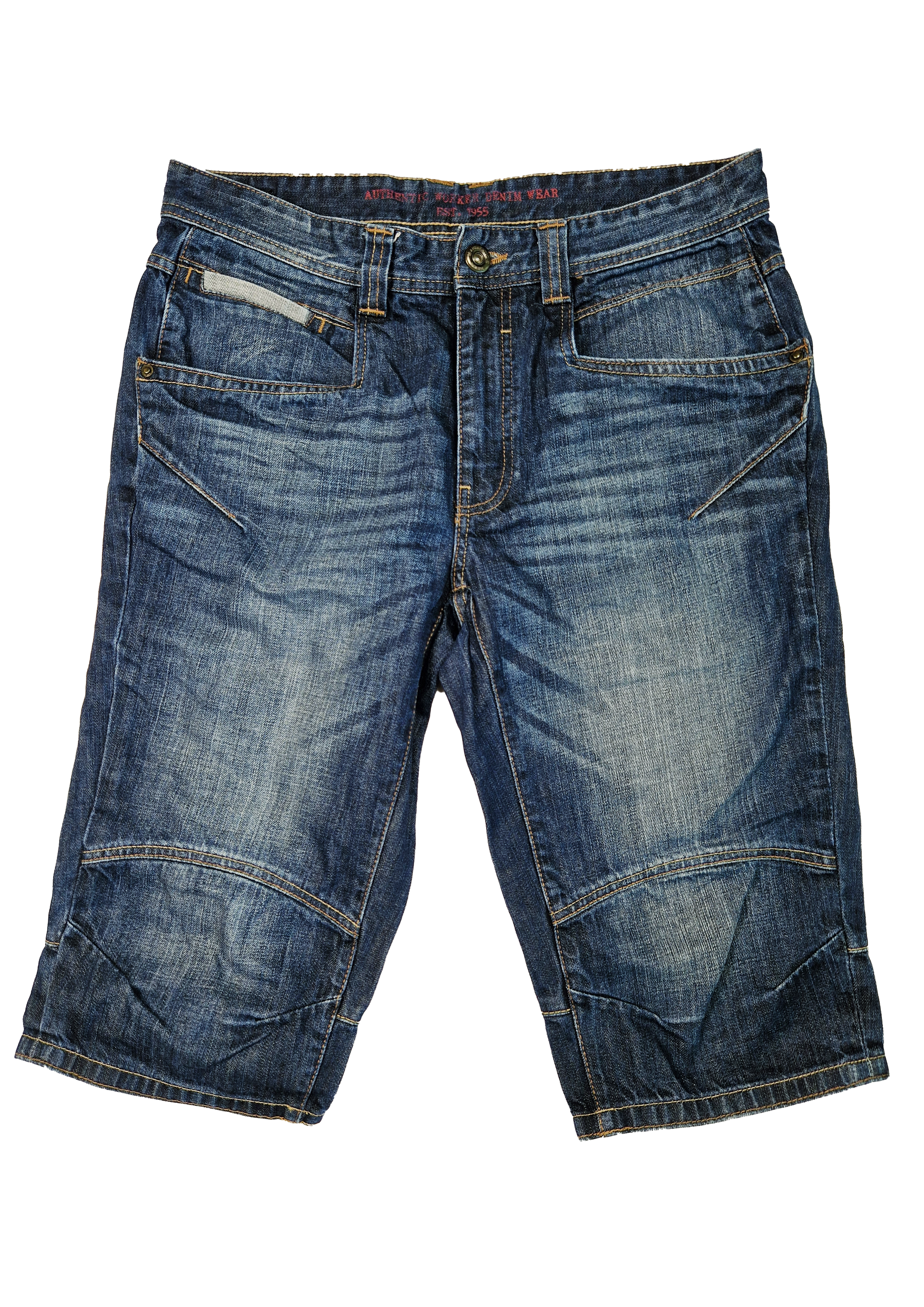 SHORT JEANS CHARLES VOGELE REGULAR 34 BLEU DENIM