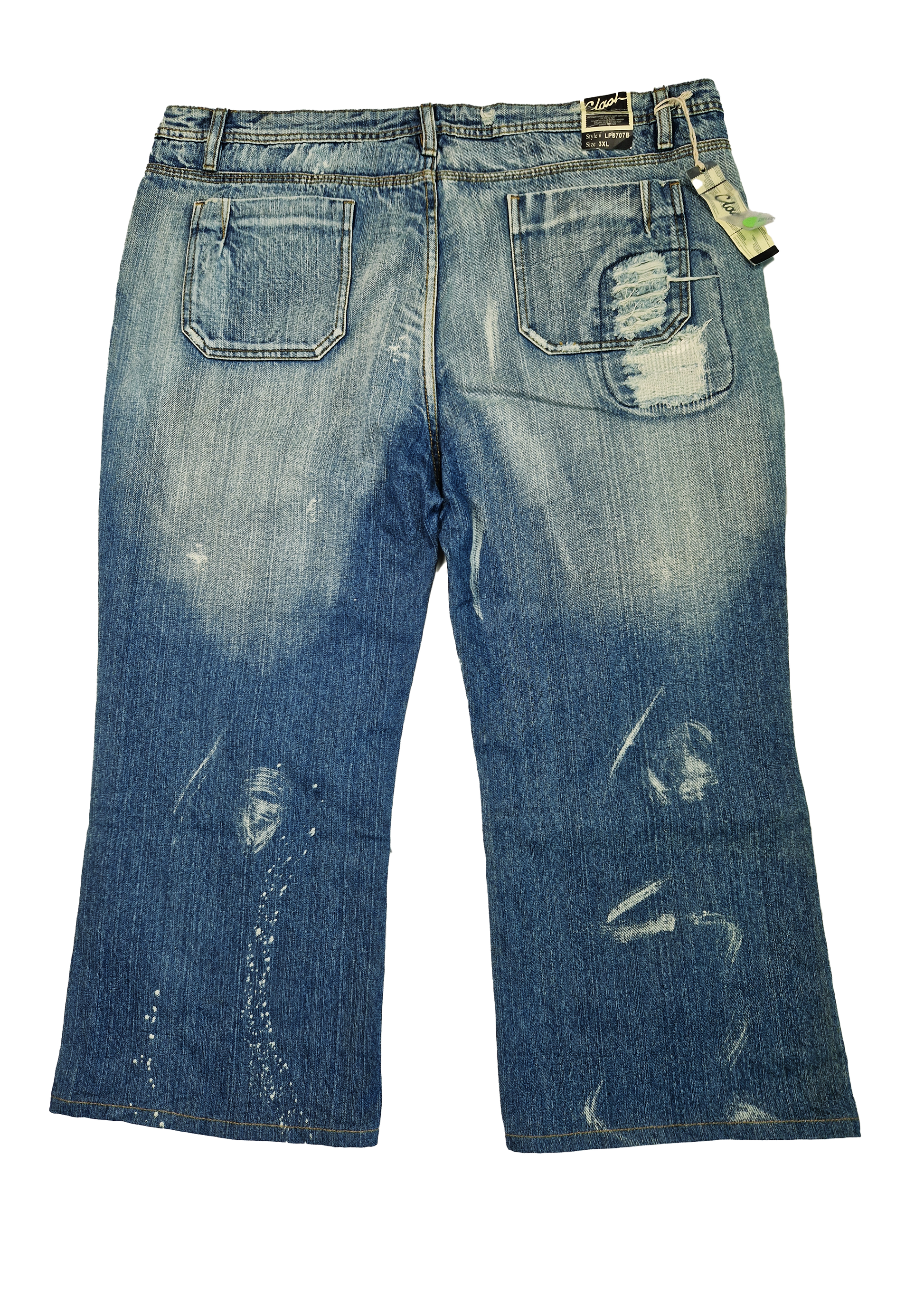 SHORT JEANS CLARK JEANS 3XL BLEU