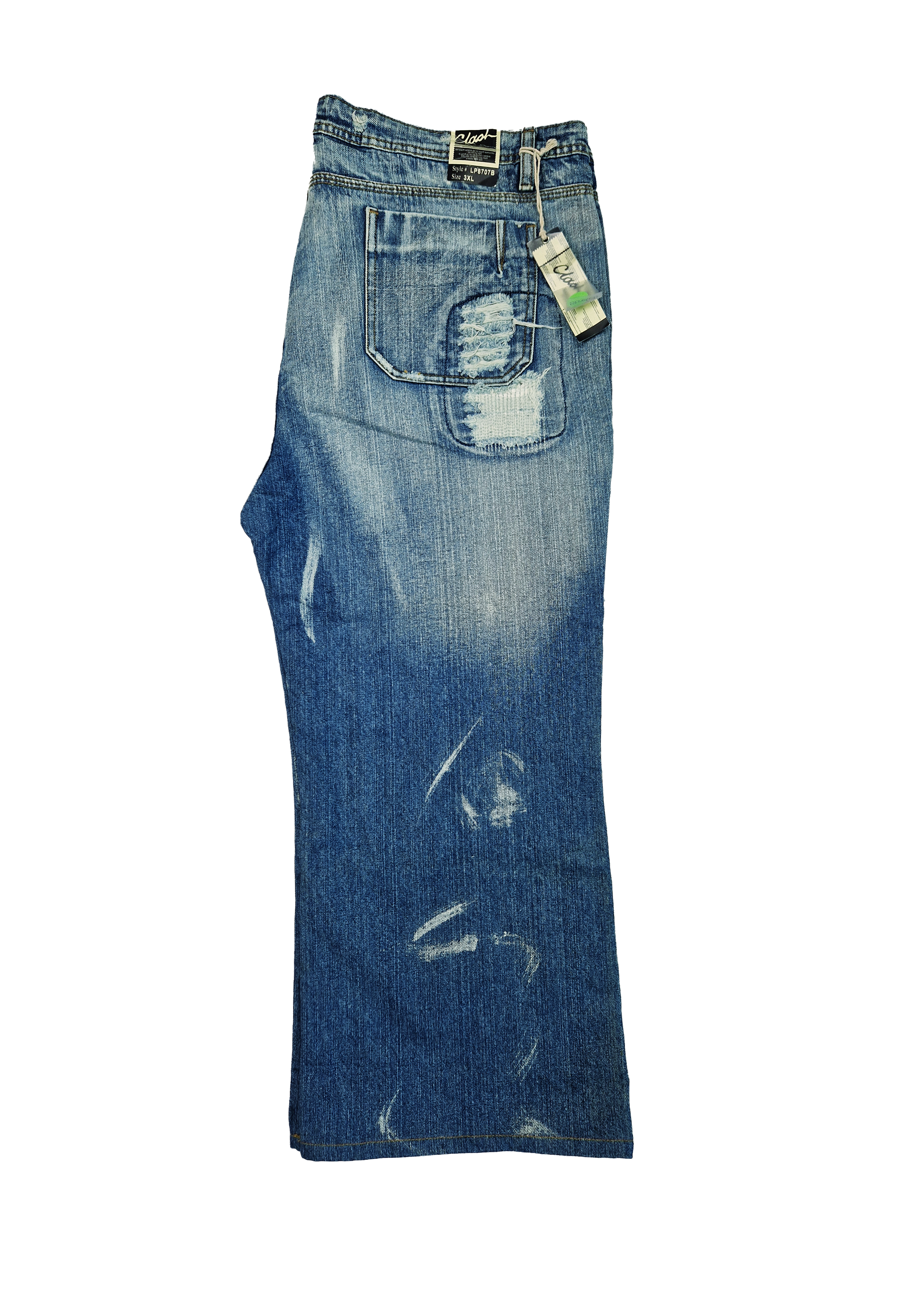 SHORT JEANS CLARK JEANS 3XL BLEU