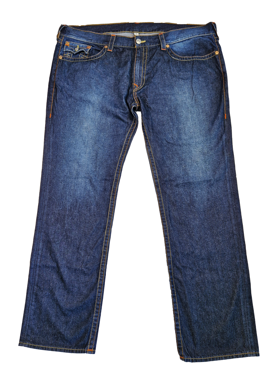 PANTALON JEANS TRUE RELIGION SKINNY 46 BLEU DENIM