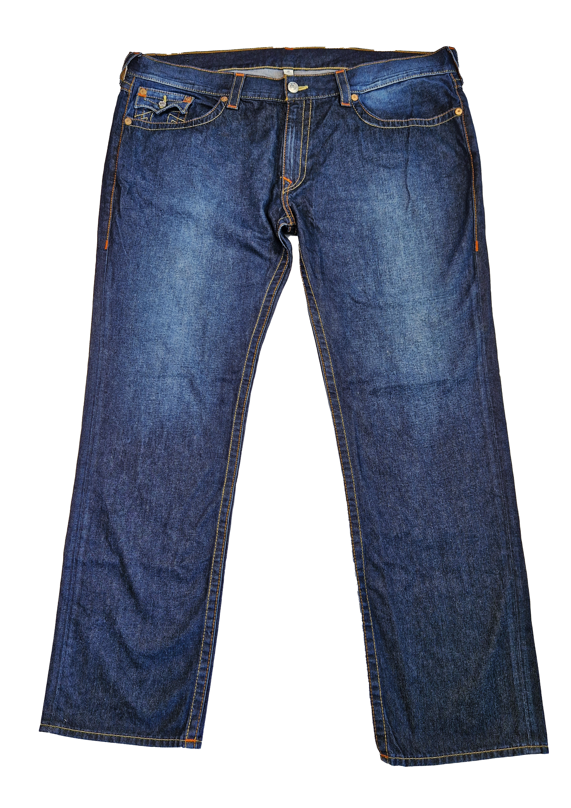 PANTALON JEANS TRUE RELIGION SKINNY 46 BLEU DENIM
