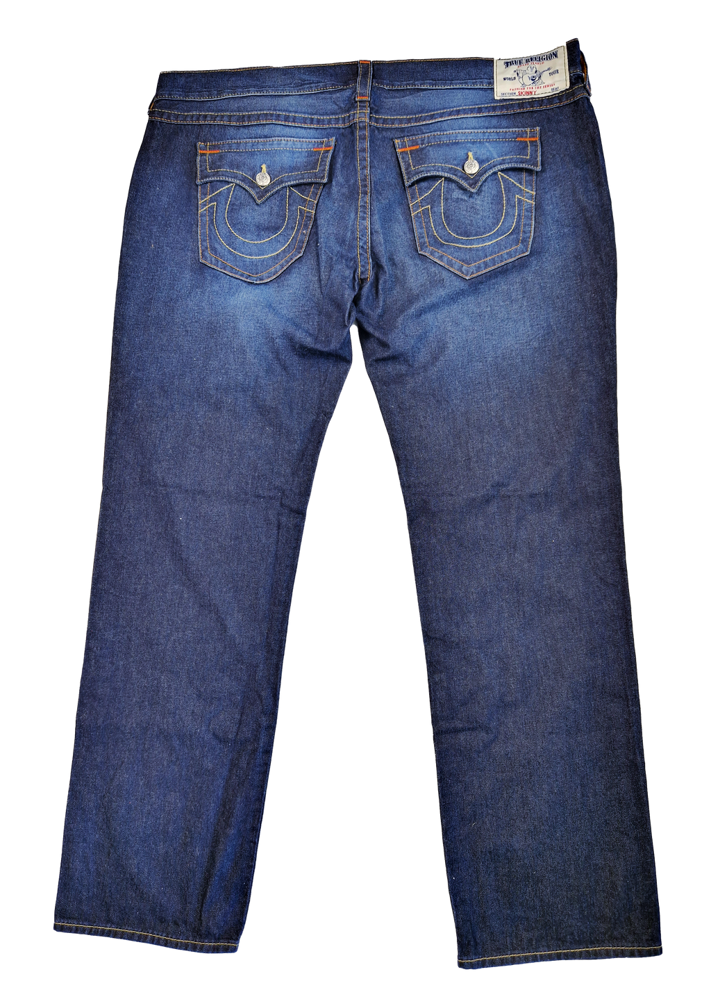 PANTALON JEANS TRUE RELIGION SKINNY 46 BLEU DENIM