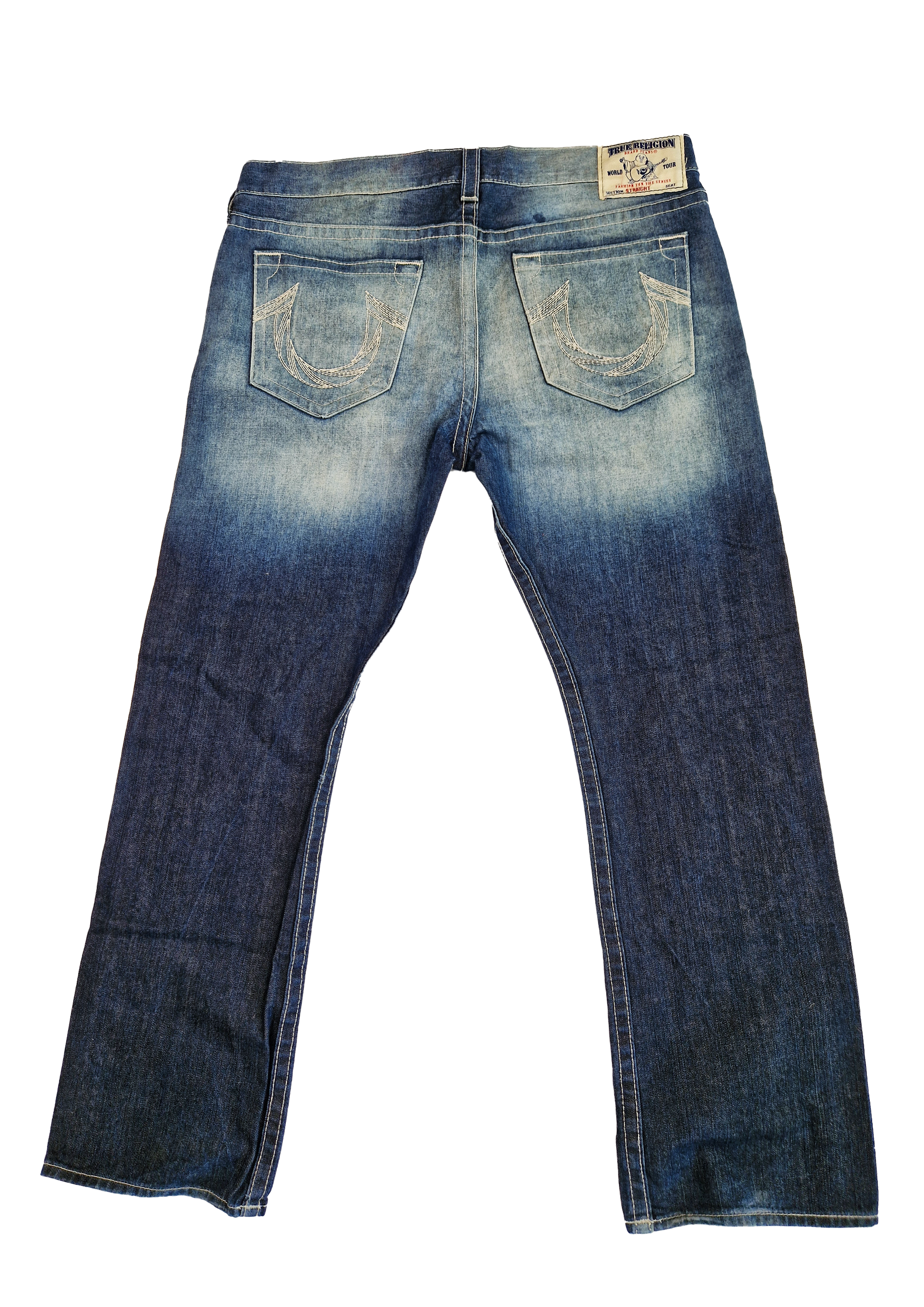 PANTALON JEANS TRUE RELIGION 40 BLEU