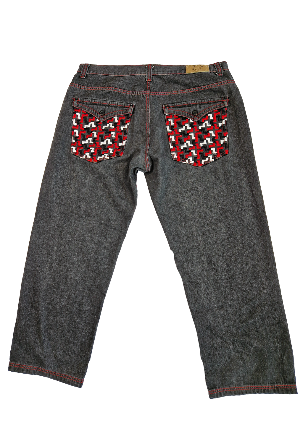 PANTALON BAGGY RARE D MAX W42-L32 NOIR DENIM