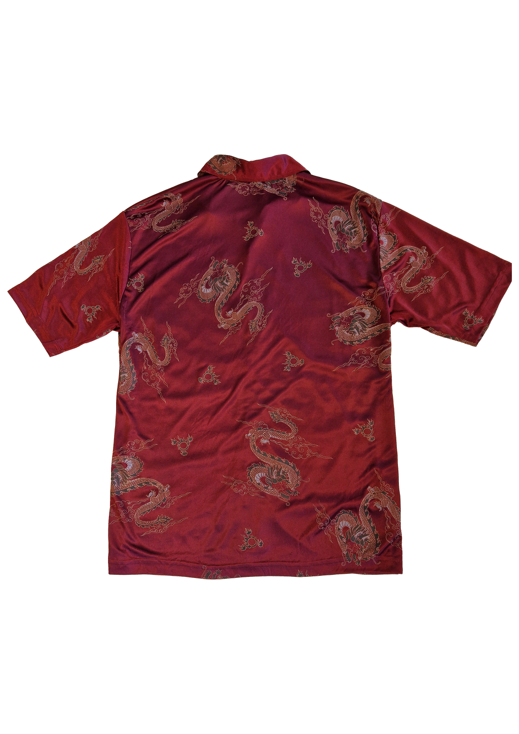 CHEMISE DRAGON POP ICON L BORDEAUX