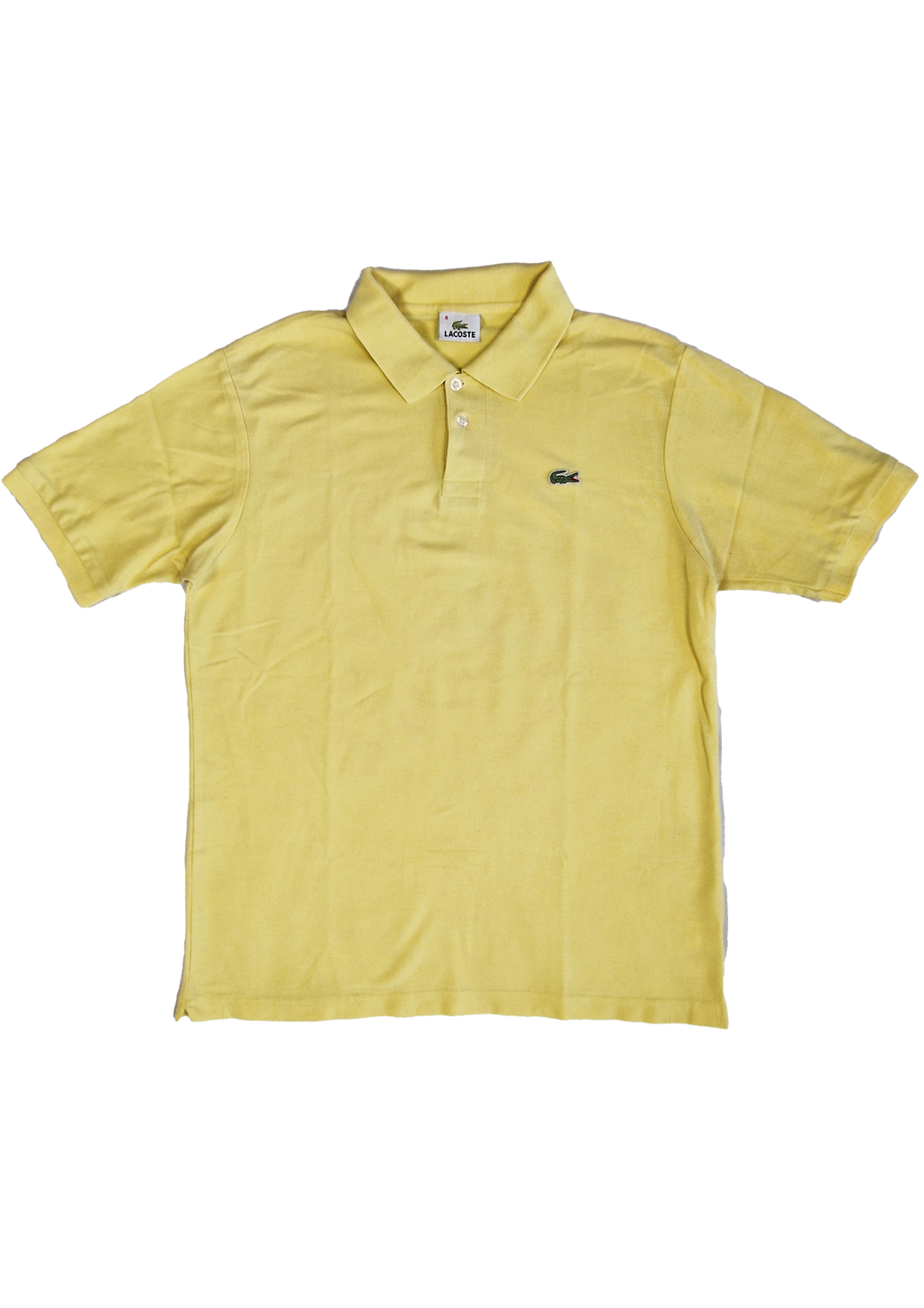 POLO LACOSTE M JAUNE