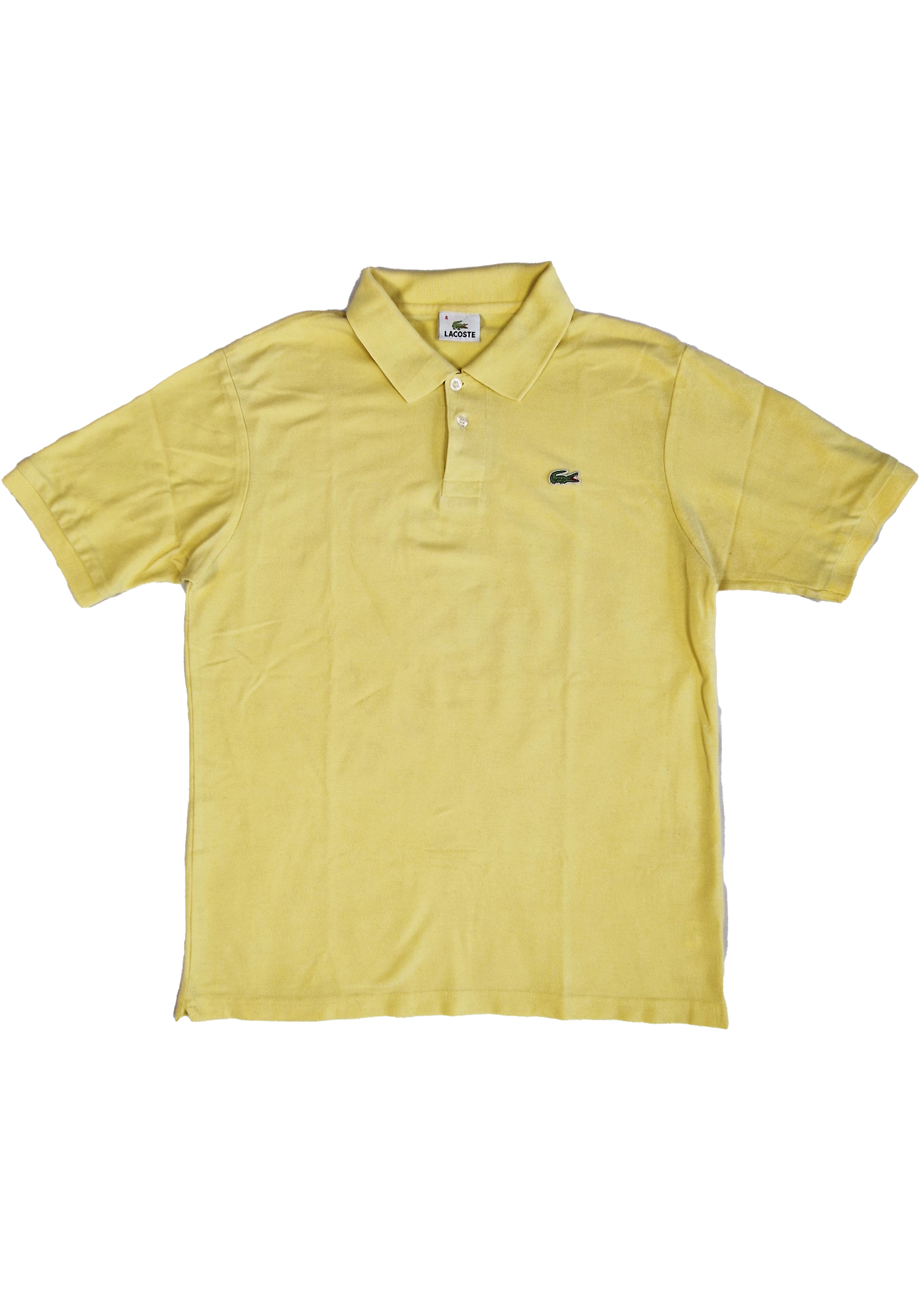 POLO LACOSTE M JAUNE