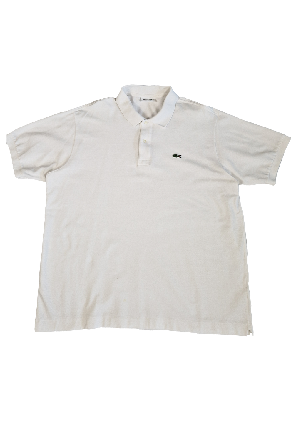 POLO LACOSTE CLASSIC FIT 7/2XL BLANC