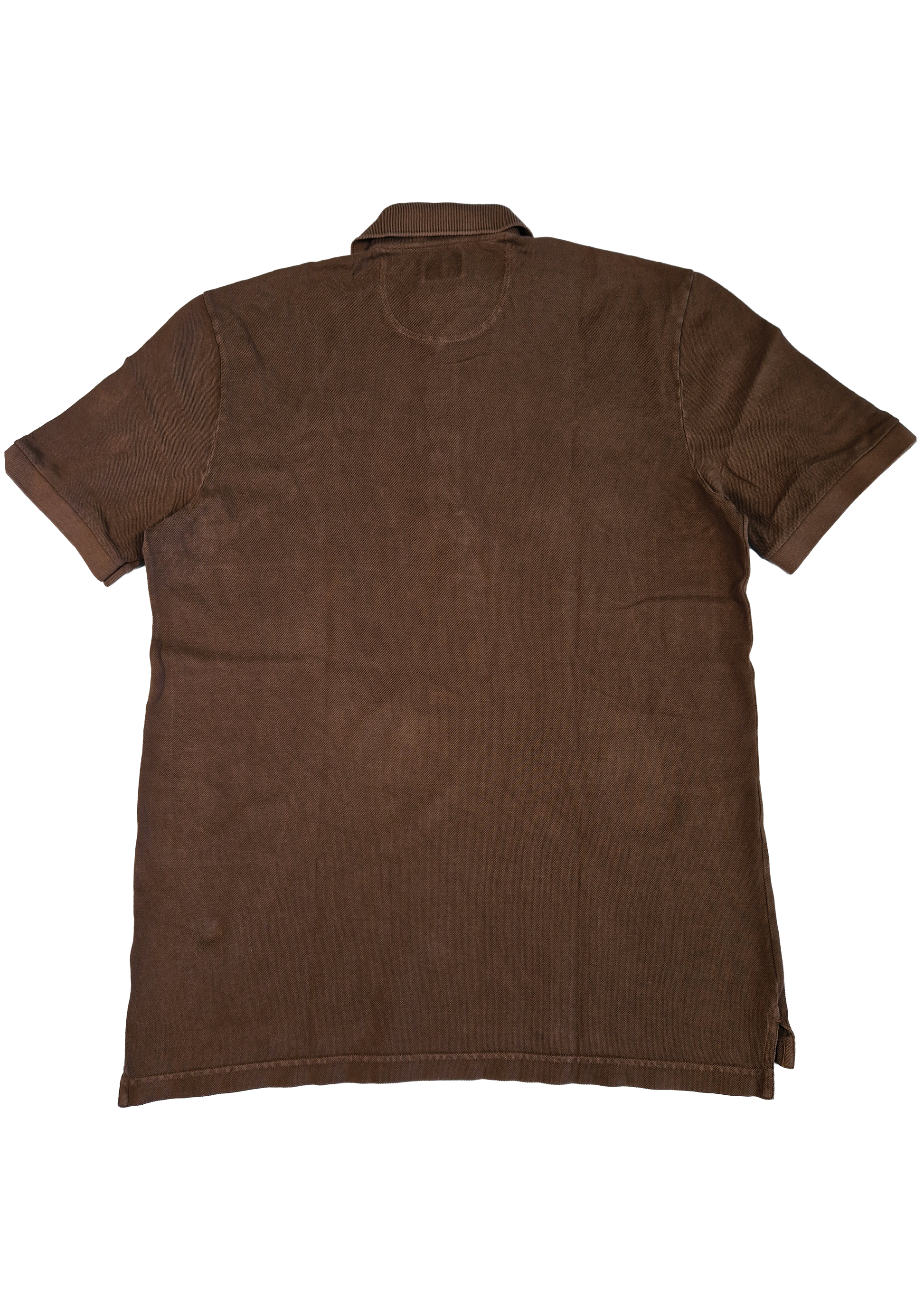 POLO LACOSTE VINTAGE WASHED 6/XL MARRON CLAIR