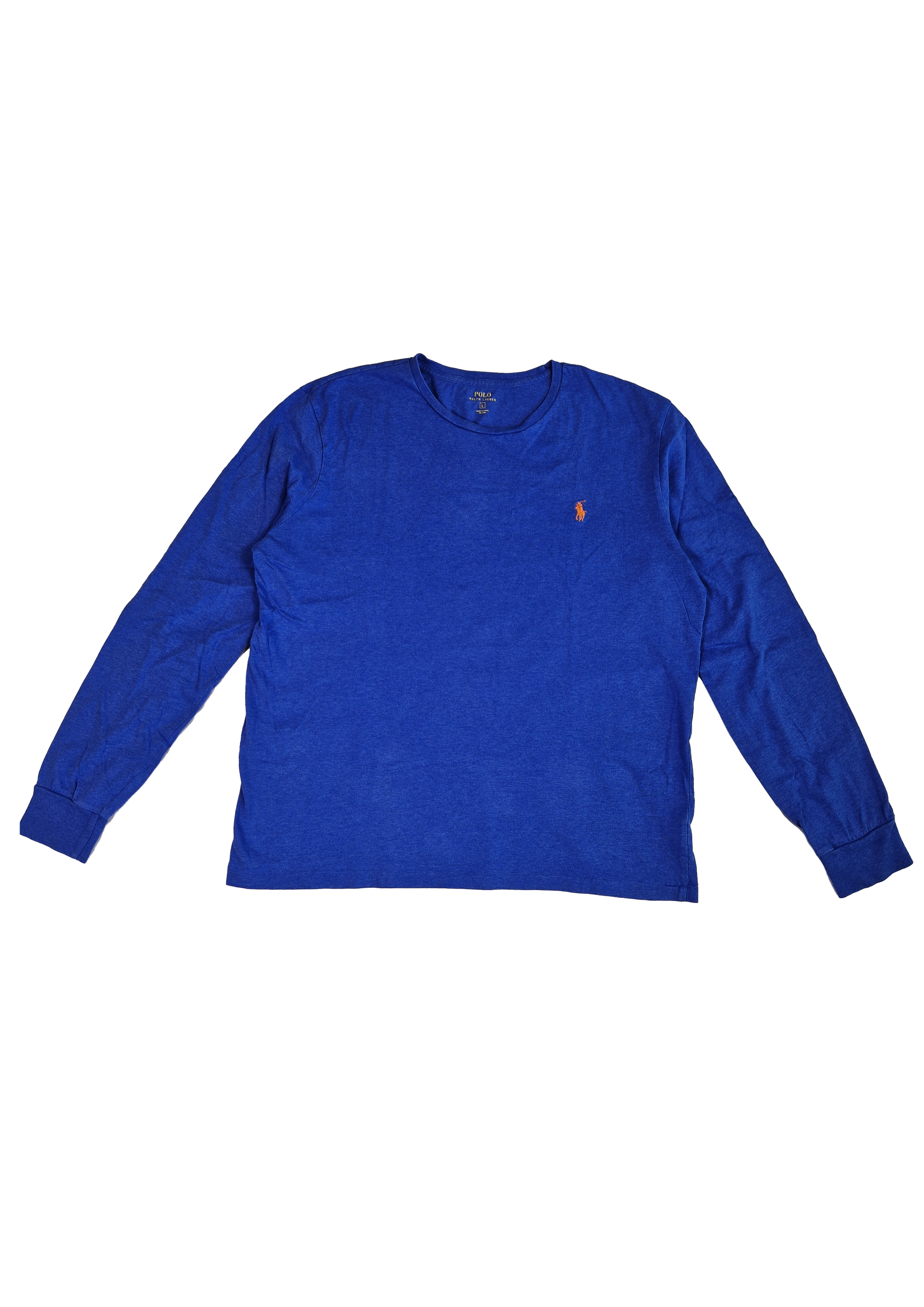 T-SHIRT ML RALPH LAUREN L BLEU