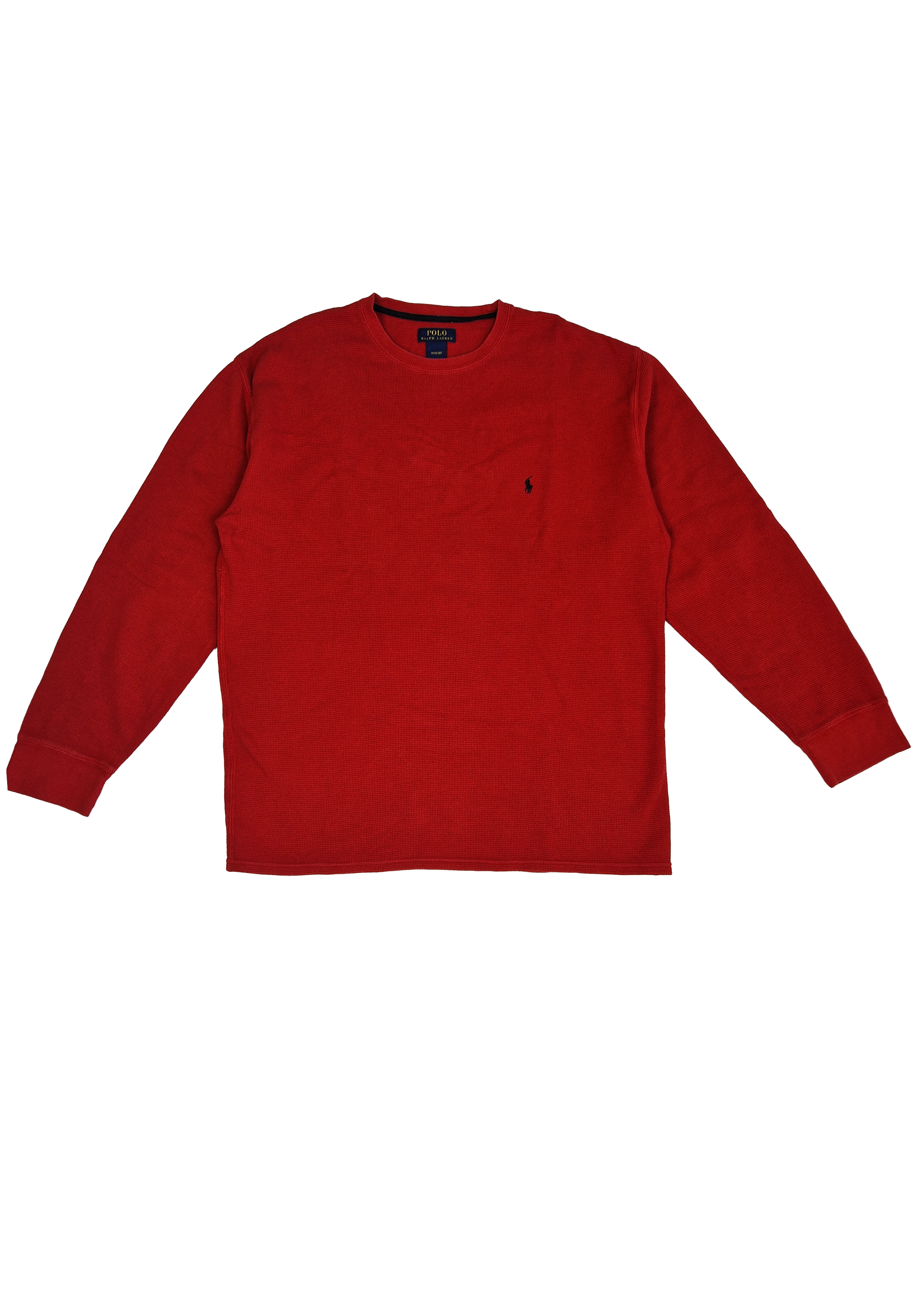 T-SHIRT ML NID D'ABEILLE RALPH LAUREN 2XL ROUGE