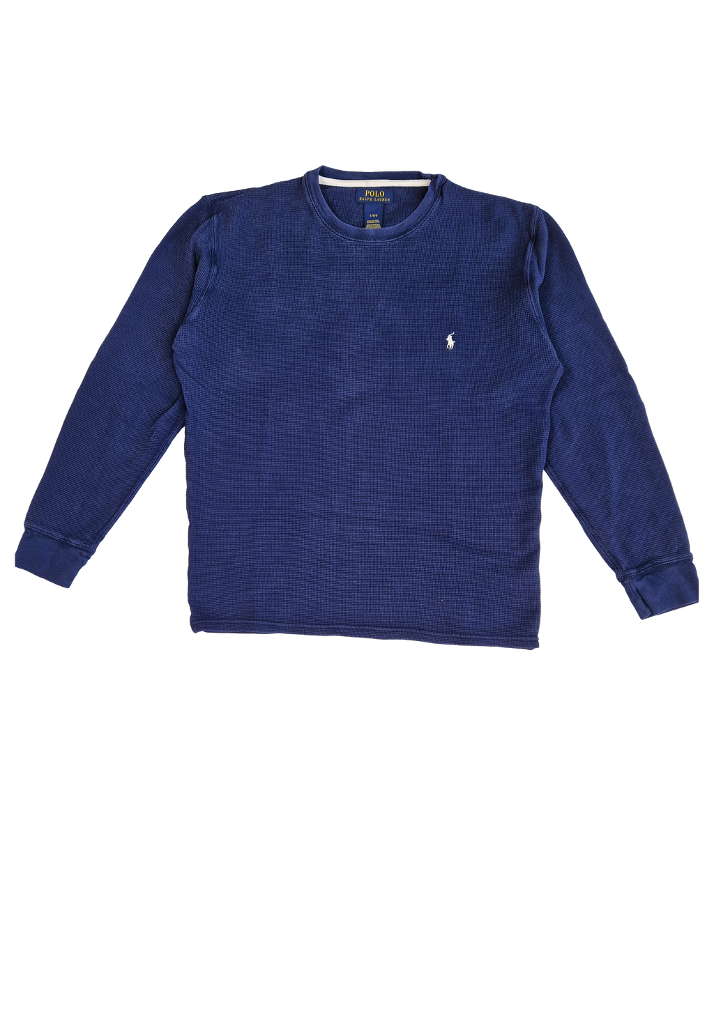 T-SHIRT ML NID D'ABEILLE RALPH LAUREN L BLEU MARINE