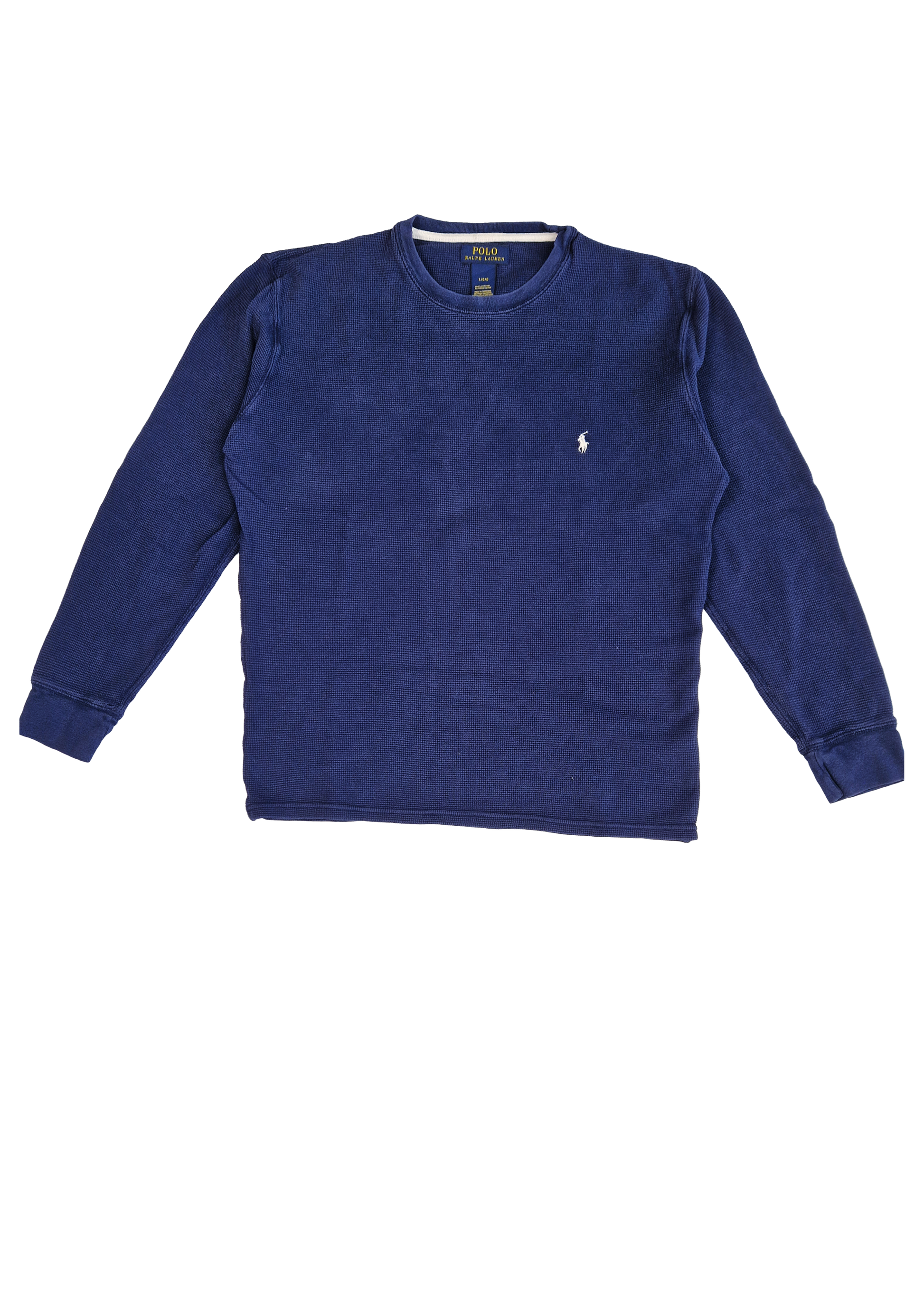 T-SHIRT ML NID D'ABEILLE RALPH LAUREN L BLEU MARINE