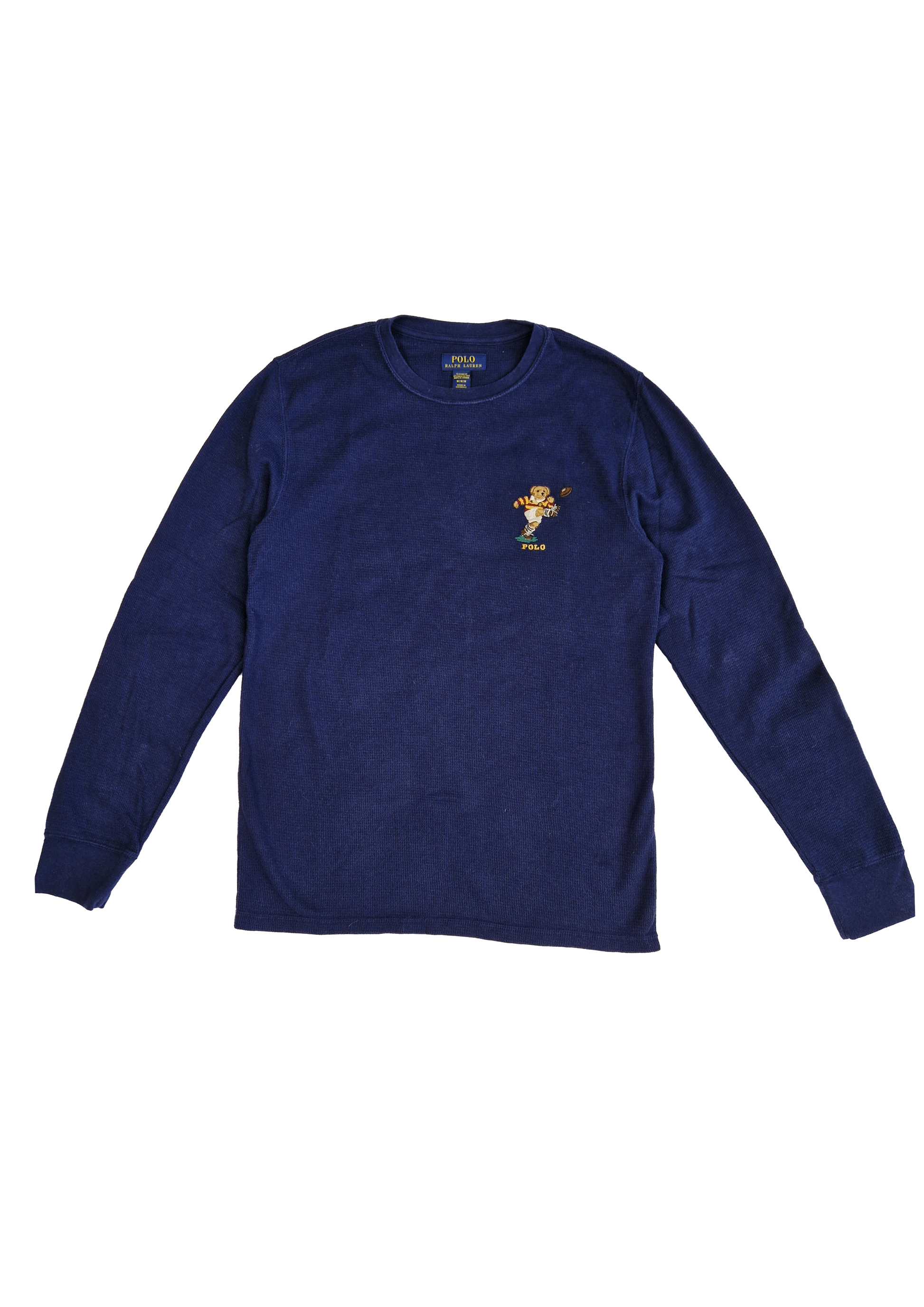 T-SHIRT ML RALPH LAUREN M BLEU