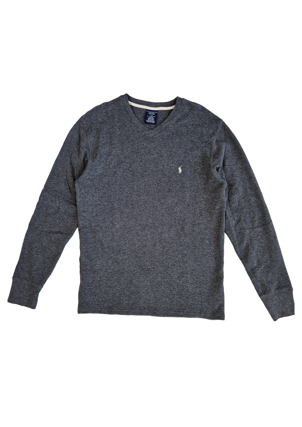 T-SHIRT ML RALPH LAUREN L GRIS