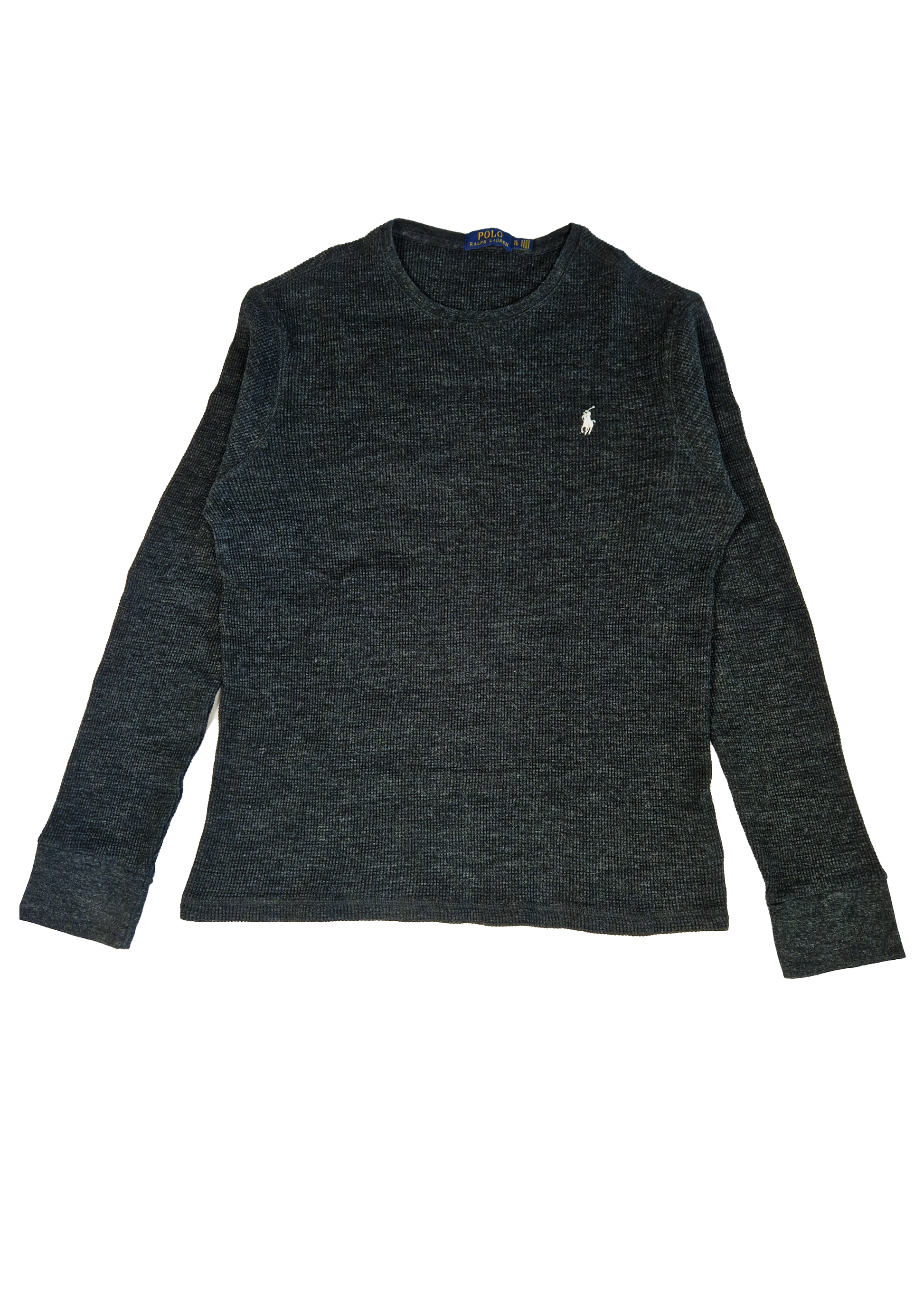 T-SHIRT ML NID D'ABEILLE RALPH LAUREN XL ANTHRACITE