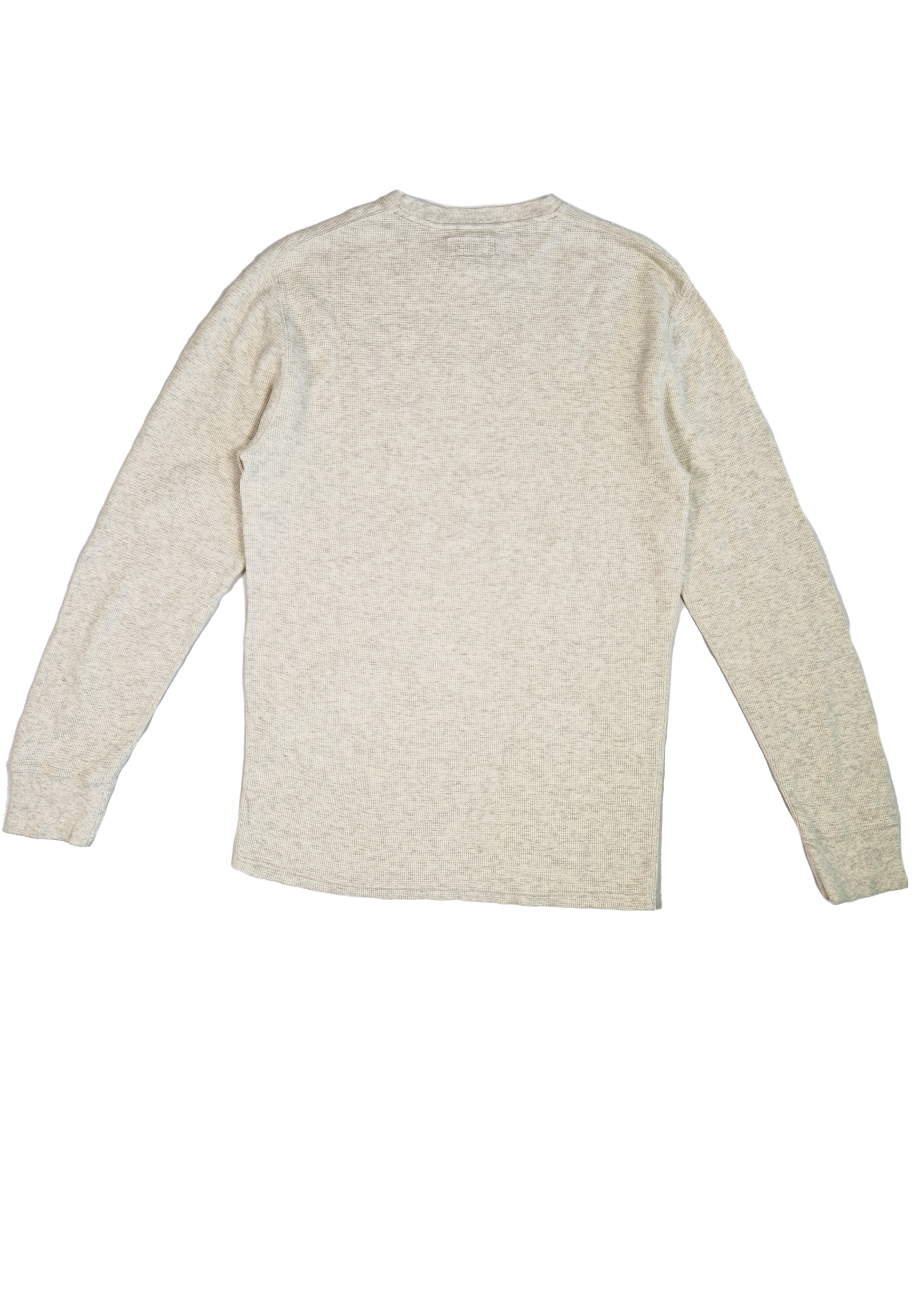 T-SHIRT ML NID D'ABEILLE RALPH LAUREN M BLANC GRIS