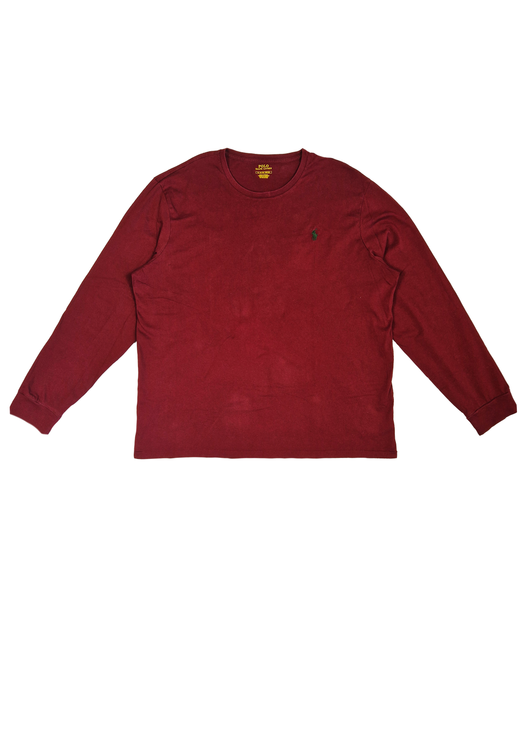 T-SHIRT ML RALPH LAUREN XL BORDEAUX