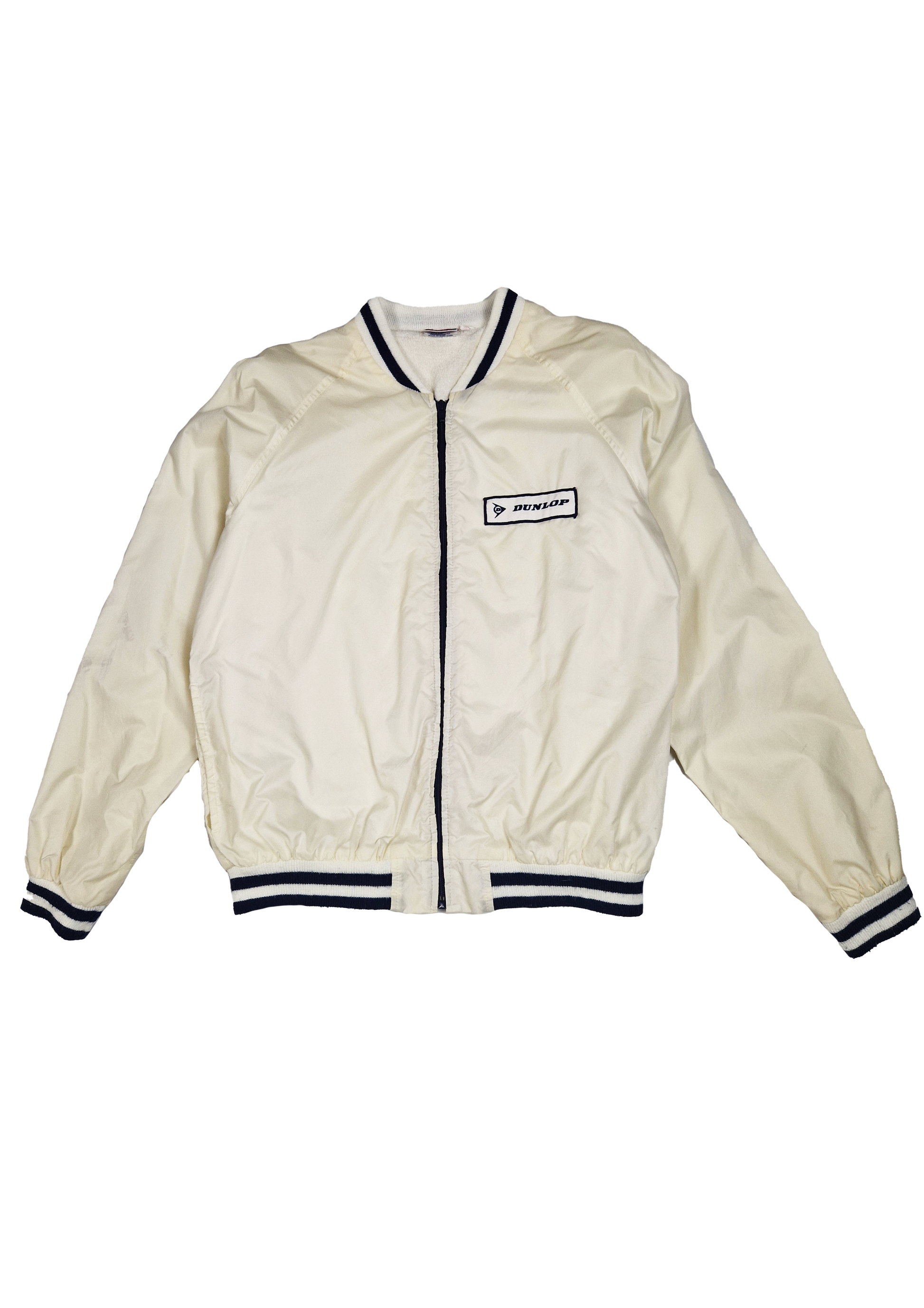JACKET BASEBALL SLAZENGER DUNLOP M BLANC