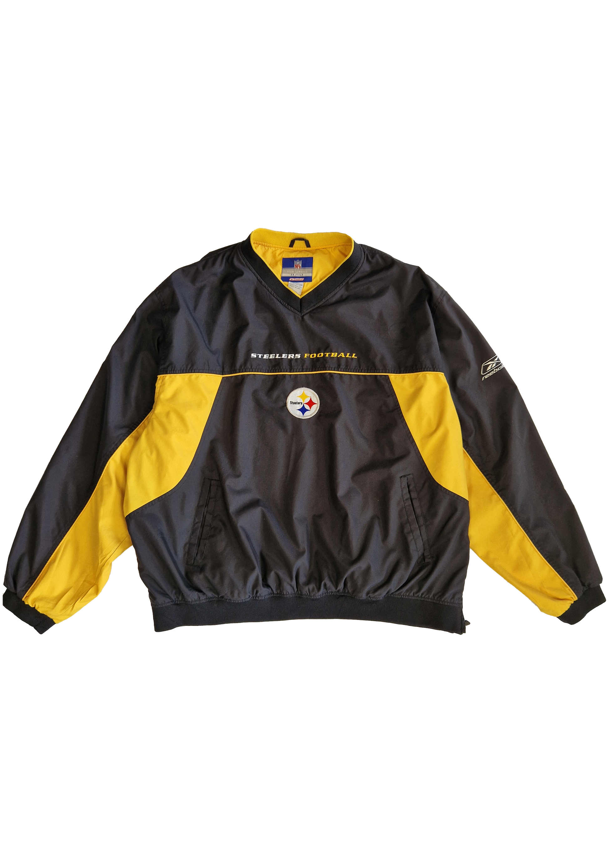 JACKET STARTER REEBOK STEELERS 2XL NOIR JAUNE