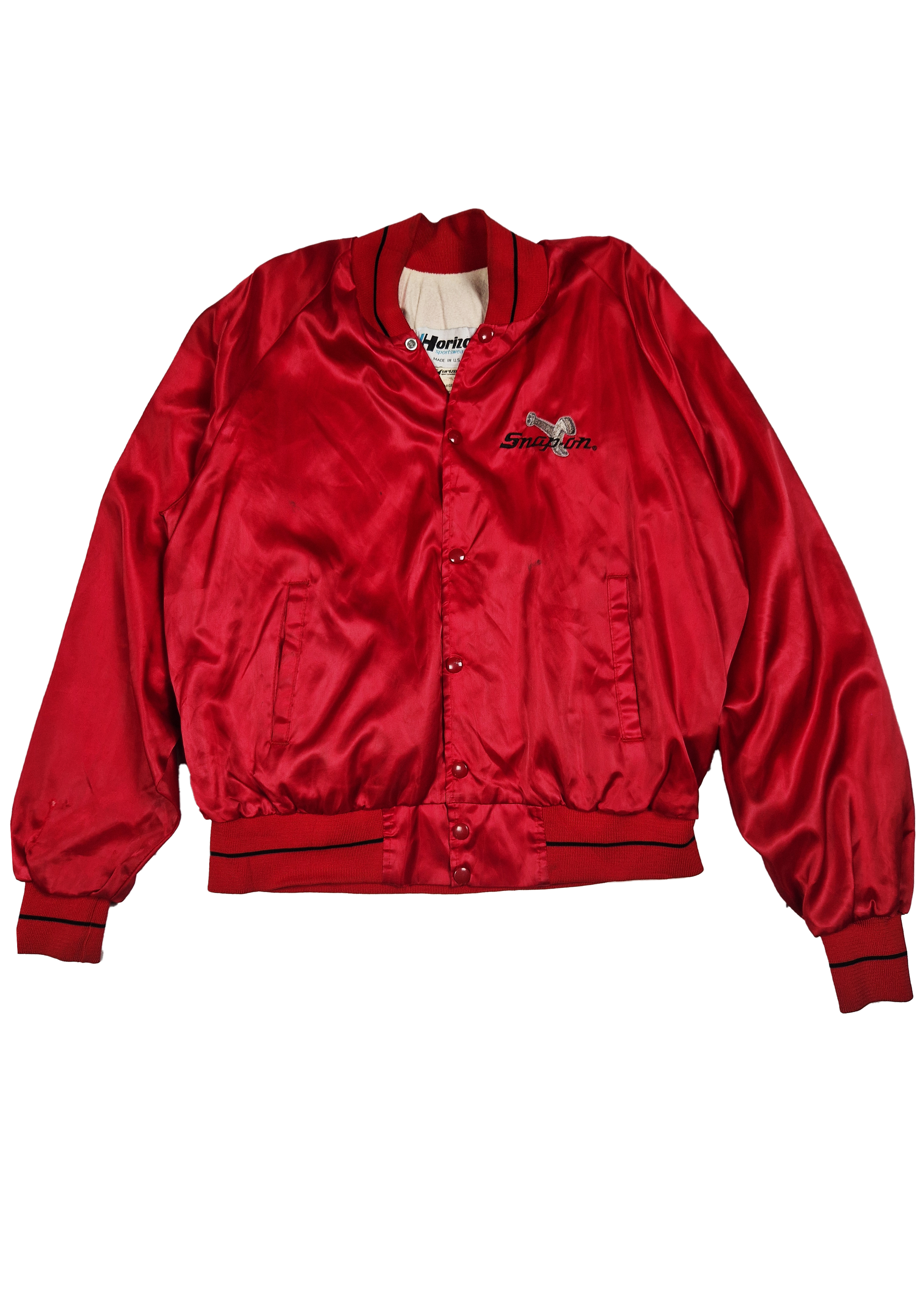 JACKET BASEBALL HORIZON SPORT W. USA L ROUGE