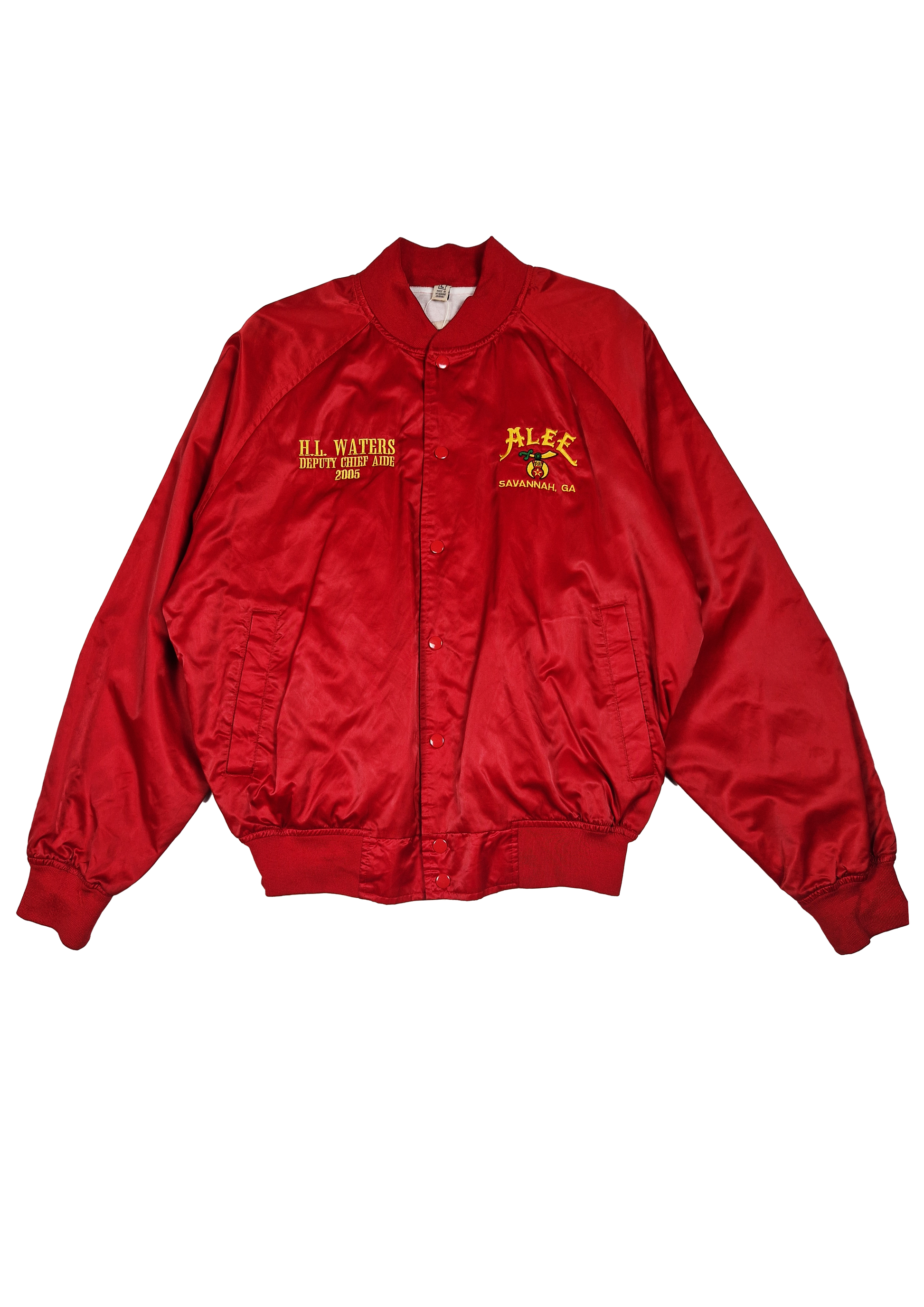 JACKET BASEBALL WESTARK L ROUGE